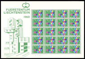 LIECHTENSTEIN 1960 - 50 r. Europa (355), ... 