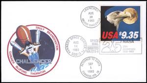 STATI UNITI SPAZIO 1983 - Lettera ... 