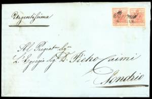 LOMBARDO VENETO 1851/1853 - Tre ... 