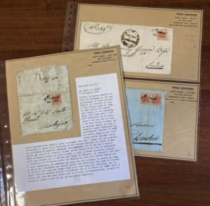 LOMBARDO VENETO 1851/1853 - Tre lettere ... 