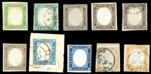 SARDEGNA 1855/1861 - Bellinsieme di ... 