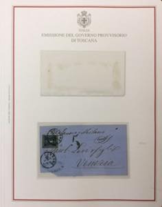 TOSCANA 1809/1861 - Lotto di nove ... 