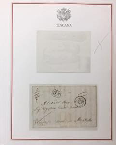 TOSCANA 1809/1861 - Lotto di nove ... 