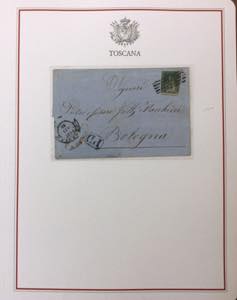 TOSCANA 1809/1861 - Lotto di nove ... 