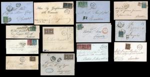 TOSCANA 1852/1859 - Bellinsieme di 14 ... 