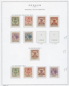 REGNO DITALIA ENTI PARASTALI 1924 ... 