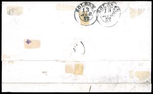 1852 - 15 cent. rosa chiaro (3a), ... 