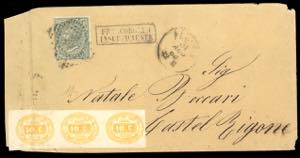 REGNO SEGNATASSE 1864/1868 - Sei ... 