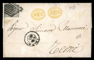 REGNO SEGNATASSE 1864/1868 - Sei ... 