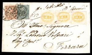 REGNO SEGNATASSE 1864/1868 - Sei ... 