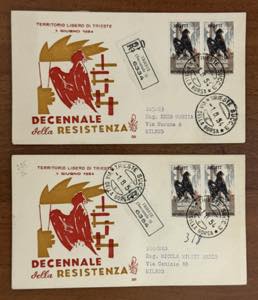 TRIESTE A AMG-FTT 1951/1954 - ... 