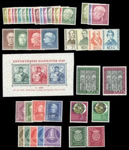 GERMANIA 1949/1954 - Piccolo insieme di ... 