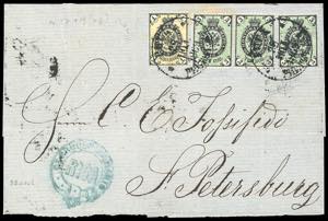 RUSSIA 1861/1903 - Diciotto buste ... 