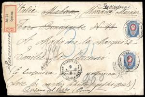 RUSSIA 1903/1933 - Sei buste con ... 