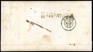 1863 - 1/2 baj lilla rosa, coppia ... 