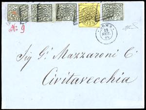 1866 - 2 baj grigio azzurrastro, quattro ... 