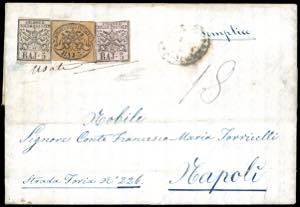 1857 - 3 baj bistro arancio, 5 baj rosa, due ... 