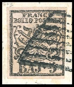 1852 - 5 baj rosa chiaro, quattro ... 