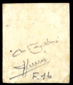 1853 - 15 cent. rosso brunastro, ... 