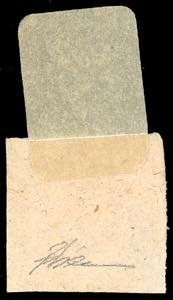 1855 - 5 baj rosa, falso per posta ... 