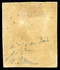 1853 - 30 cent. bruno, falso per ... 