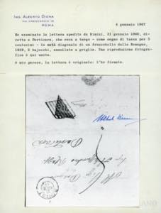 1860 - 2 baj giallo, frazionato ... 