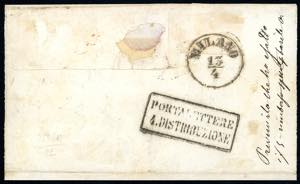 1855 - 5 cent. verde, II ... 