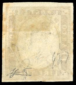 1861 - 3 lire rame (18), perfetto ... 