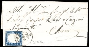 PIEMONTE-VINOVO, punti 13 - 20 cent. (15A), ... 