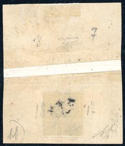 1859 - 1 grano bruno oliva chiaro, ... 