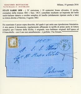 ISNELLO, punti R1 - 10 cent. bruno ... 