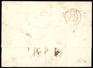 1852 - 6 crazie azzurro scuro su ... 