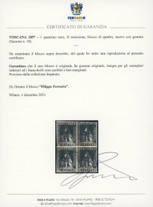 1857 - 1 quattrino nero, II ... 