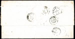 1864 - 3 soldi verde e 10 soldi ... 