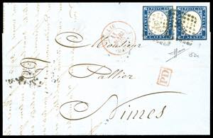 1862 - MARSIGLIA 1896 cifre piccole e punti ... 