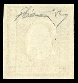 1862 - 2 cent. bistro, effigie di ... 