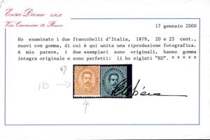 1879 - Umberto I, serie completa ... 