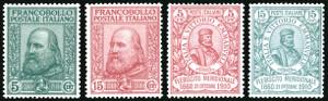 1910 - Garibaldi, serie completa (87/90), ... 