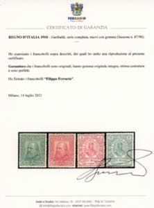 1910 - Garibaldi, serie completa ... 