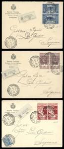 1923 - Mazzini, serie completa (128/130), ... 