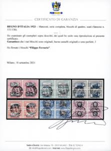 1923 - Manzoni, serie completa ... 