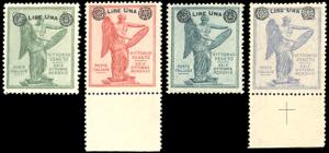 1924 - Vittoria soprastampati, serie ... 