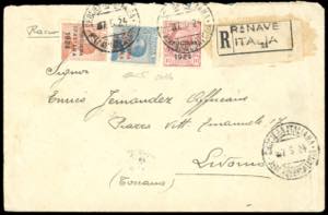 1924 - 10 cent., 30 cent. e 60 cent. ... 