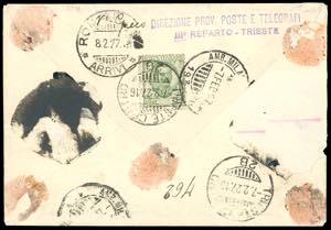 1927 - Milizia I emissione, serie ... 