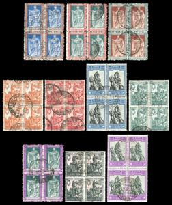 1928 - Emanuele Filiberto, serie di 10 ... 