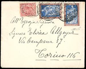 1929 - 20 cent. Emanuele Filiberto, dent. 13 ... 