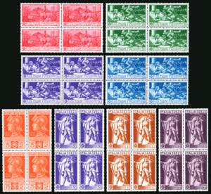 1930 - Ferrucci, serie completa (276/280+A), ... 