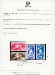 1935 - Salone Aeronautico, serie ... 