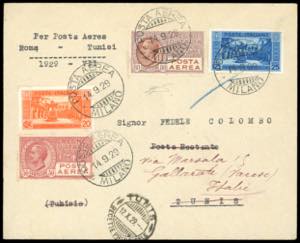 1929 - 50 cent. e 80 cent. posta aerea e 20 ... 