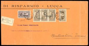 1931 - Virgilio, 7,70 + 1,30 lire posta ... 